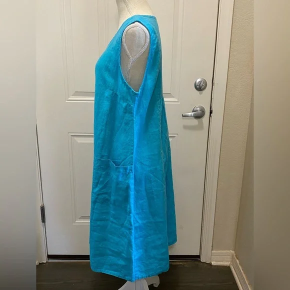 Flax Linen Dress - Picture 2 of 6